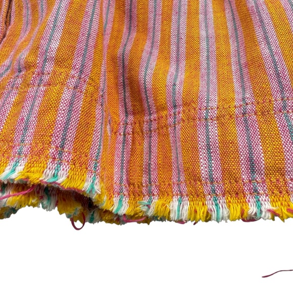 Anthropologie Pilcro Deanna Tiered Mini linen blend Shirtdress, XS - Picture 8 of 9